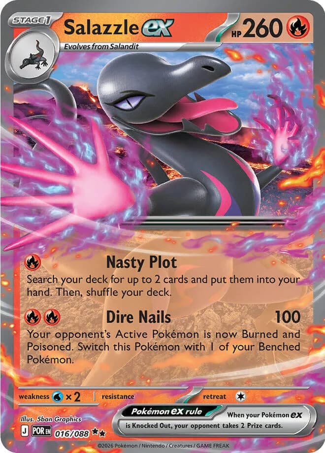 Salazzle ex 016/088